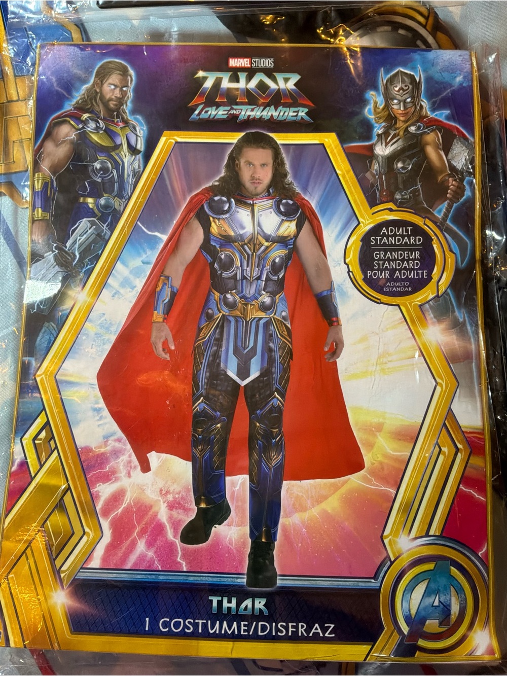 Marvel Thor love and thunder adult standard costume